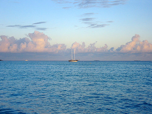 Boote in der Ferne Foto 