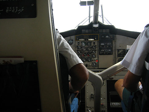 Foto Cockpit des Wasserflugzeugs - 