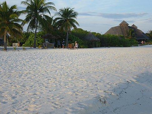 Foto Gebäude am Strand