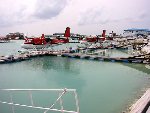 Flughafen für Wasserflugzeuge Foto 