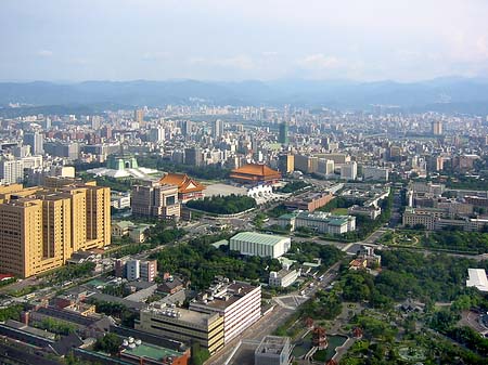 Foto Blick vom Taipeh Tower - Taipeh