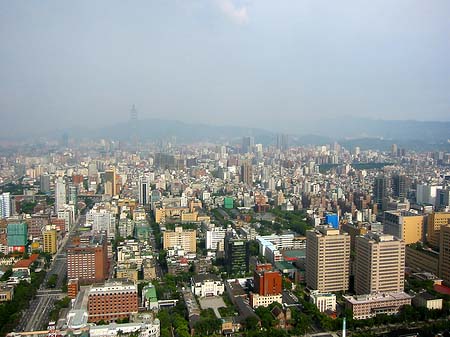 Foto Blick vom Taipeh Tower - Taipeh