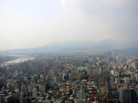 Foto Blick vom Taipeh Tower