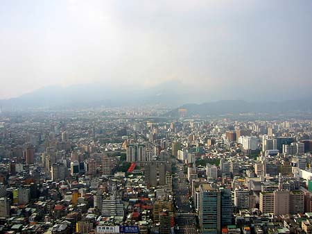 Blick vom Taipeh Tower Foto 