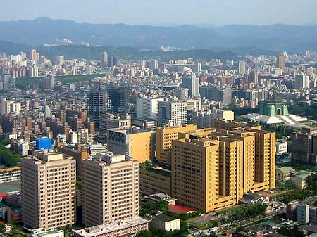 Foto Blick vom Taipeh Tower - Taipeh