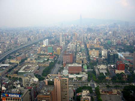 Foto Blick vom Taipeh Tower - Taipeh