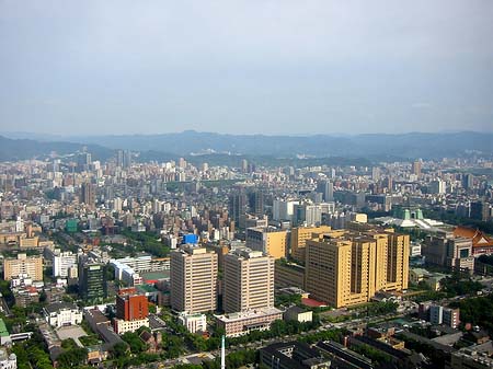 Blick vom Taipeh Tower Foto 