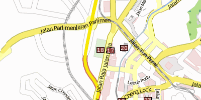 Stadtplan Merdeka Square, Kuala Lumpur