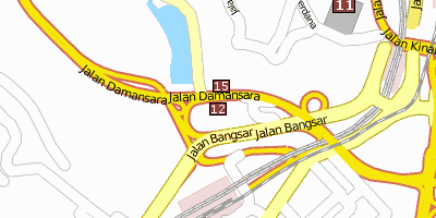 Stadtplan National Museum (Malaysia) Kuala Lumpur